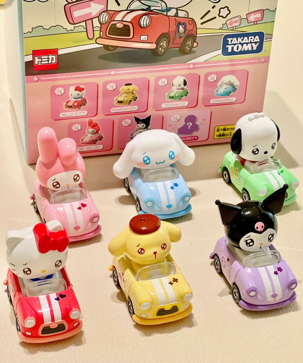 現貨｜TOMICA TUNES三麗鷗小車盲盒 確認款