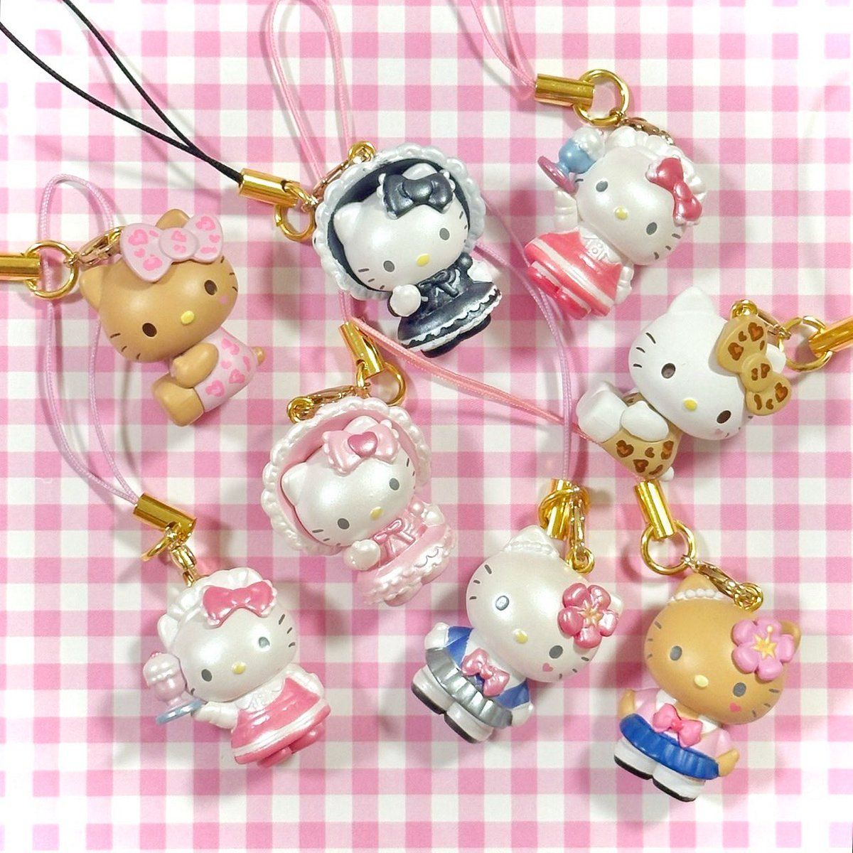 現貨｜Hello Kitty 甜夢花邊系列 吊飾盲盒確認款／髮夾／卡冊