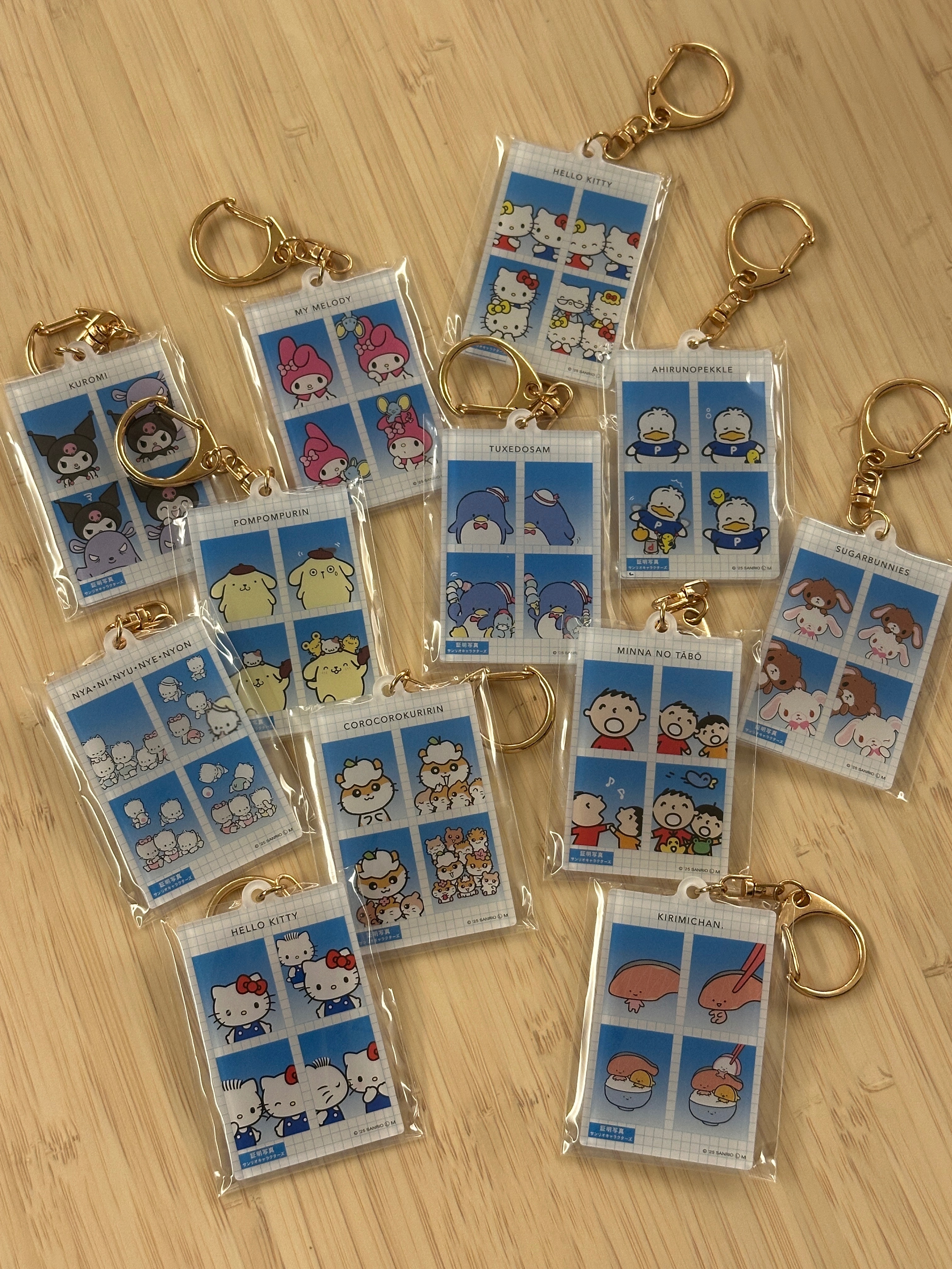 現貨｜三麗鷗NG證件照吊飾盲包 確認款