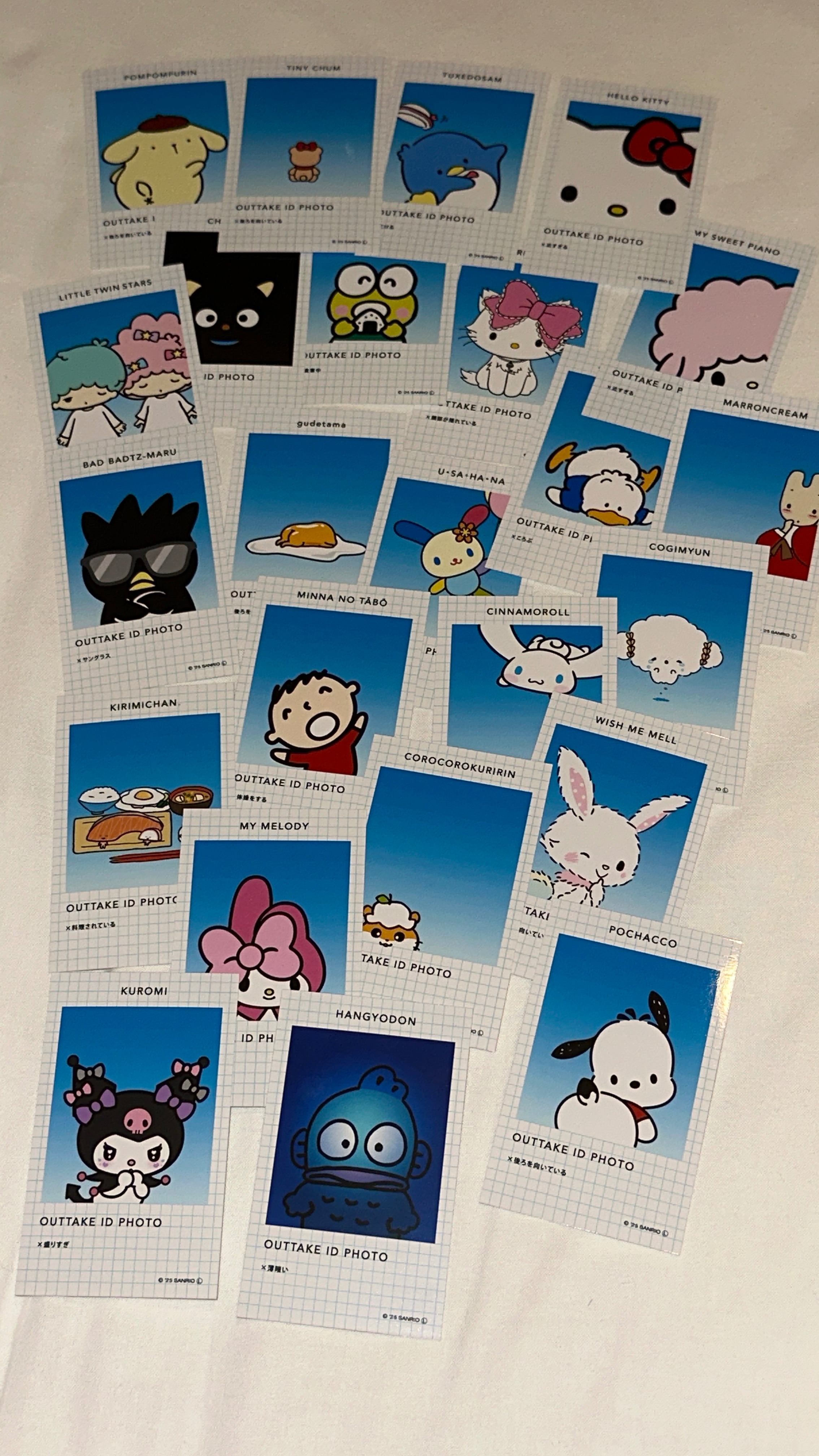 現貨｜三麗鷗NG證件照盲包 確認款 一包兩張