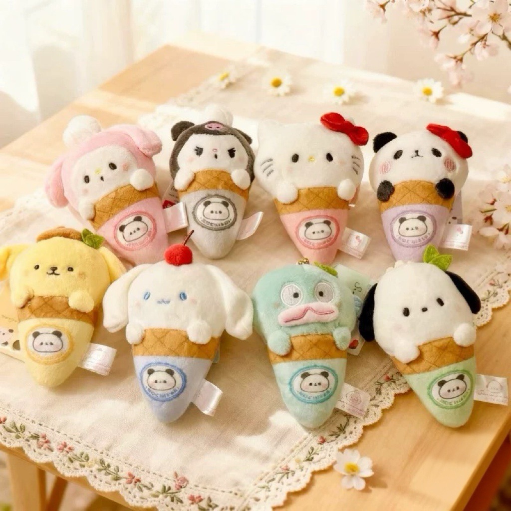 現貨｜三麗鷗豆豆眼冰淇淋