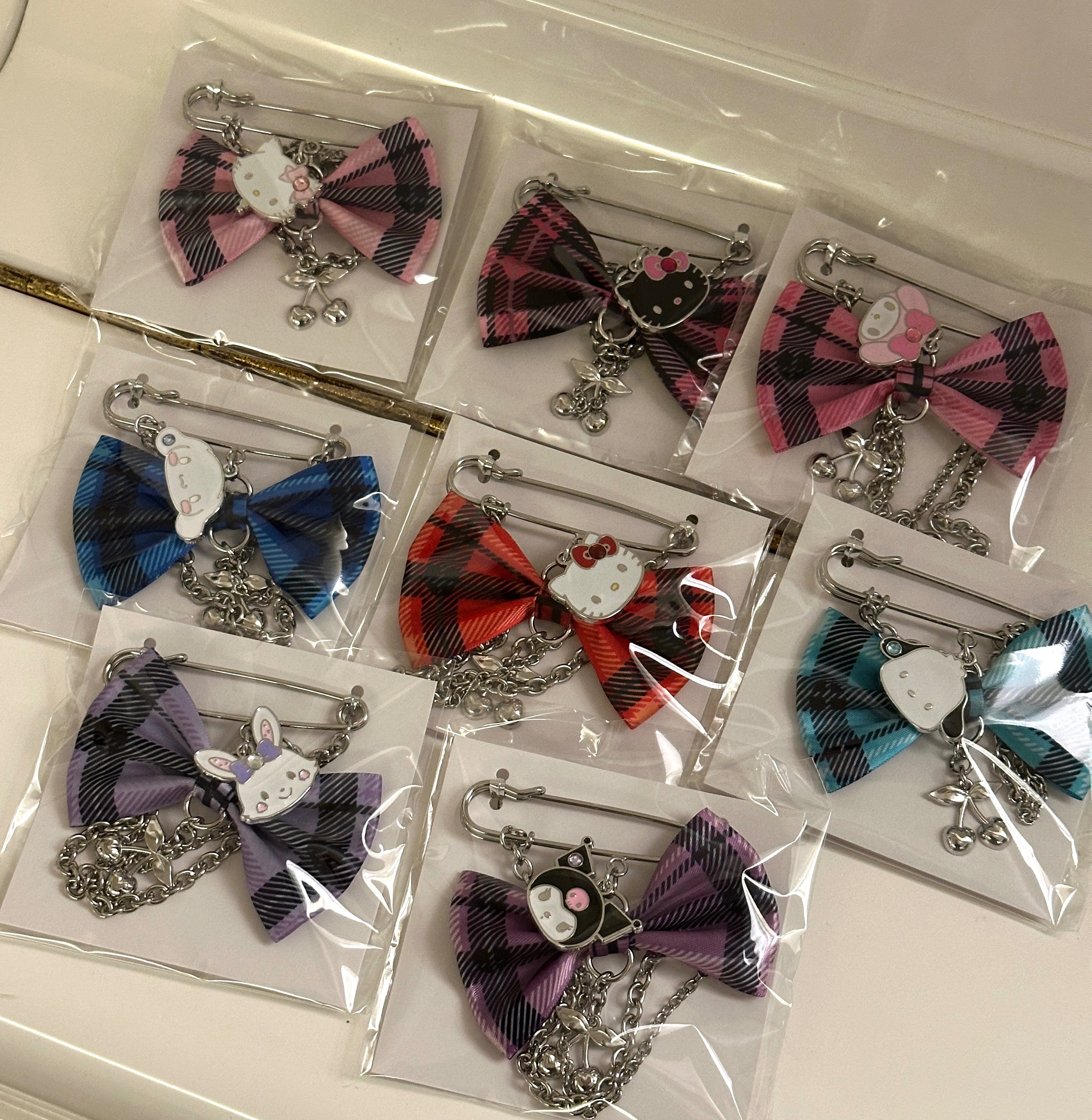 現貨｜Sweet Rock ’n’ check系列 胸針盲盒確認款