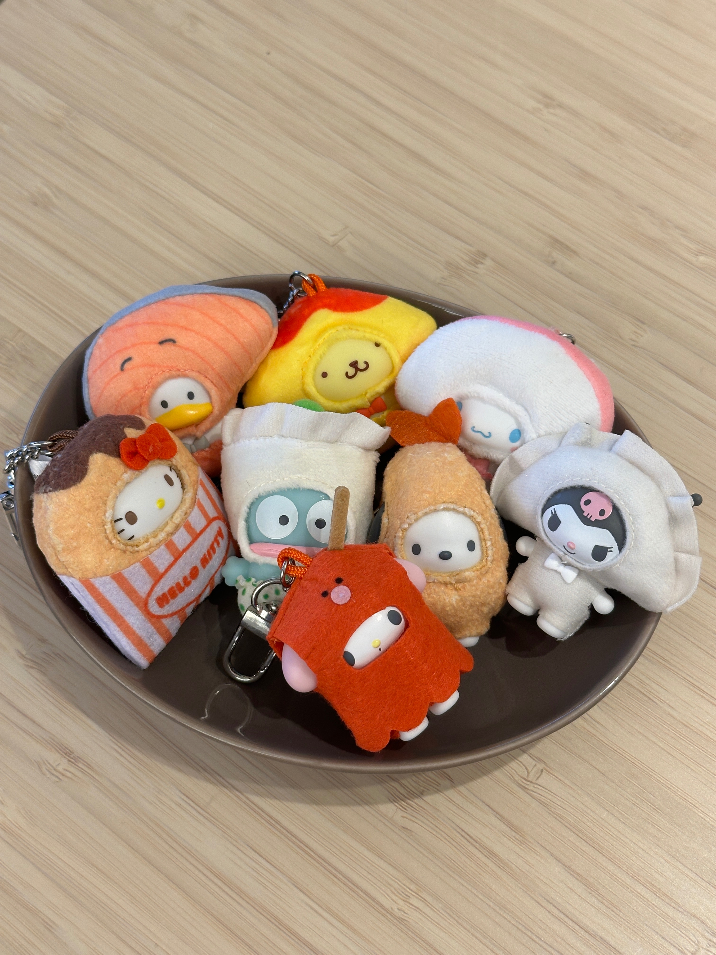 現貨｜三麗鷗變裝吊飾盲盒3 配菜系列 確認款