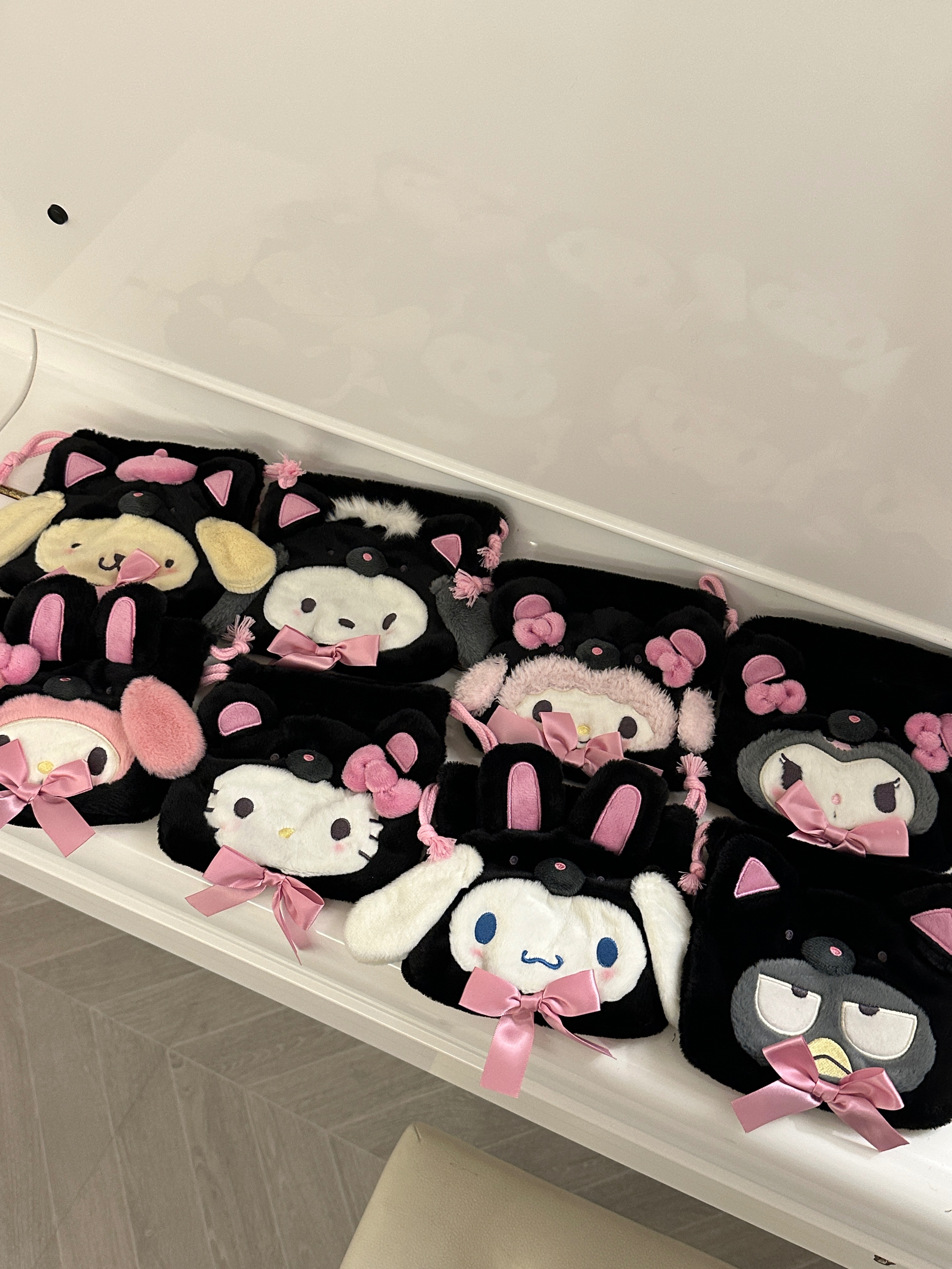 現貨｜純黑動物系列 束口袋盲包 確認款