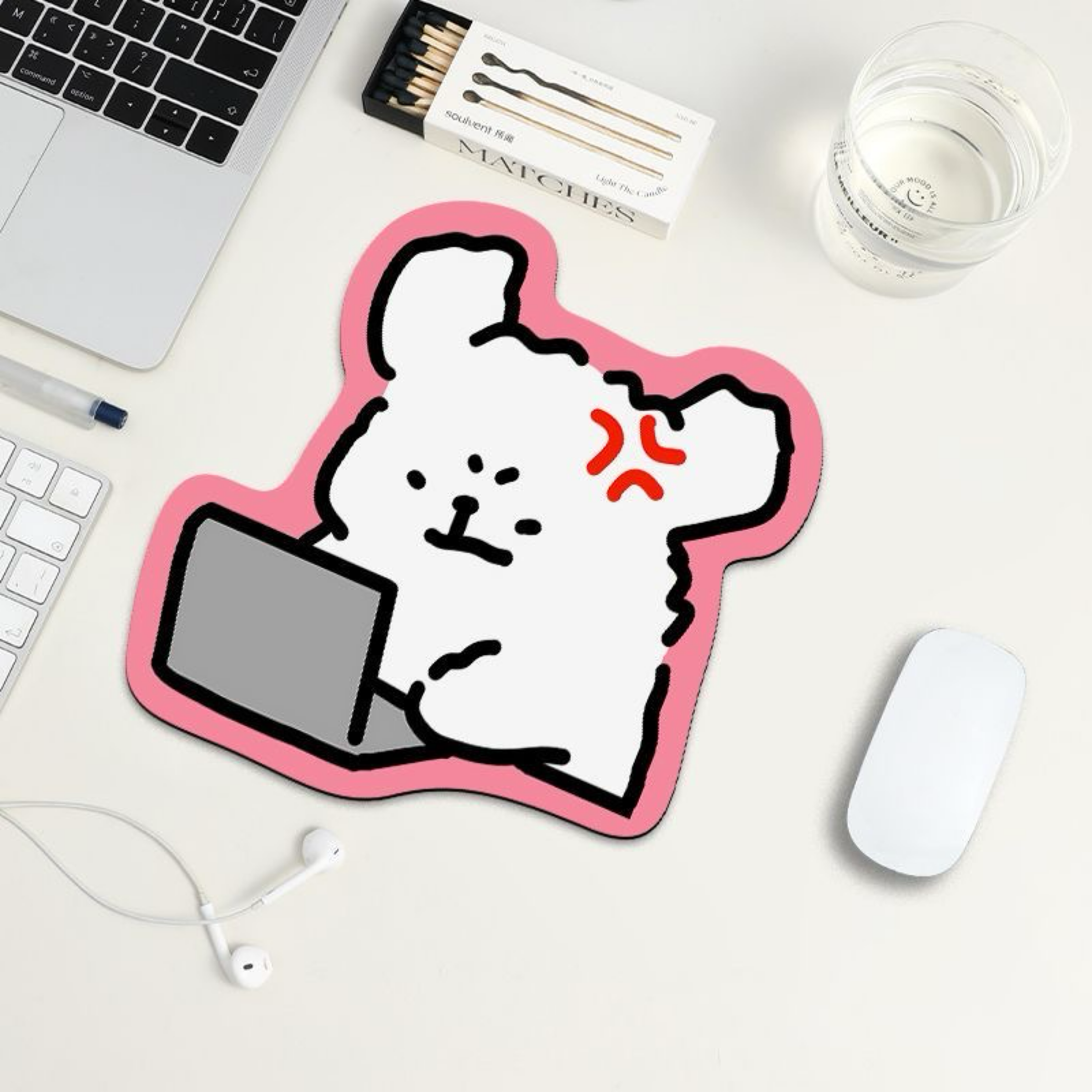 打工線條小狗滑🐭墊