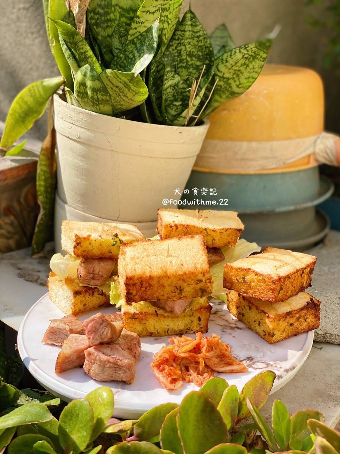 垂涎含淚香蒜奶油金磚［5入/包］