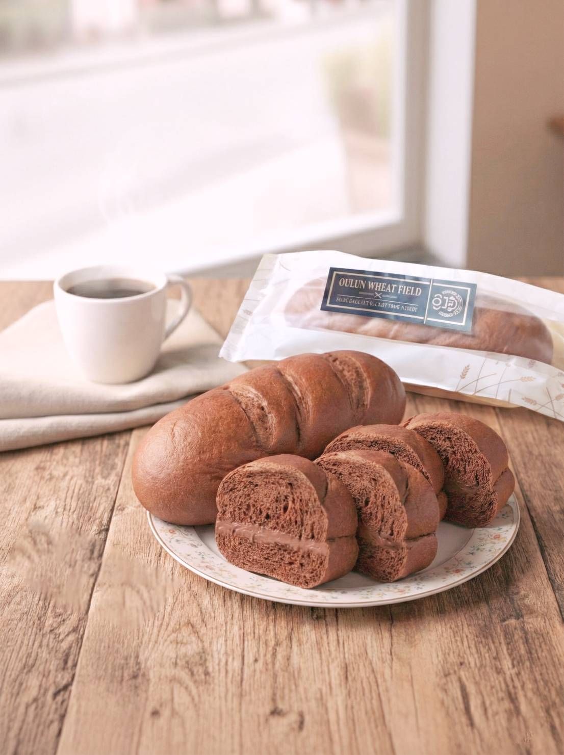 🍞 冰心熔岩生乳可可軟法