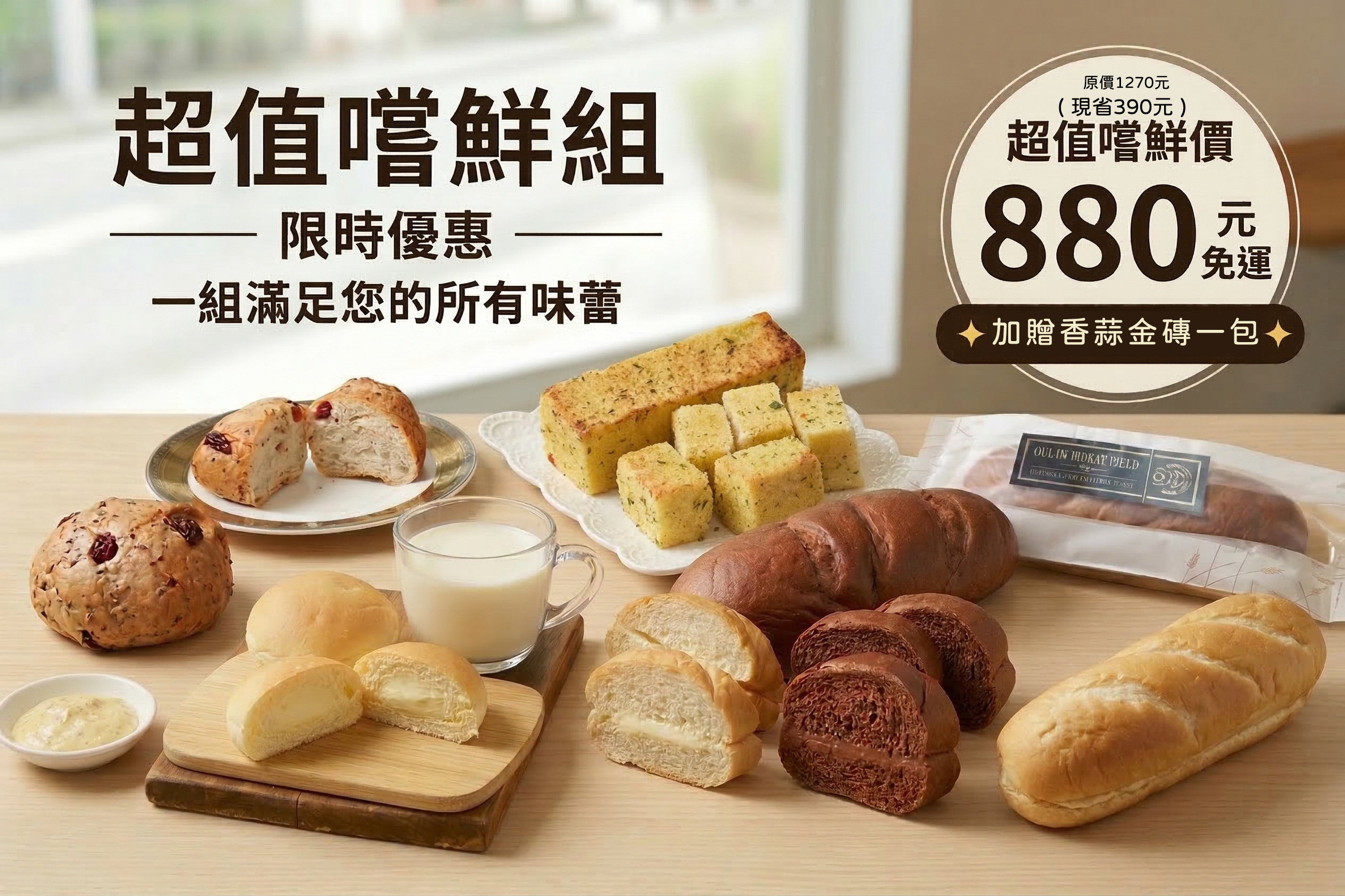 超值嚐鮮組｜一次吃遍人氣品項🔥