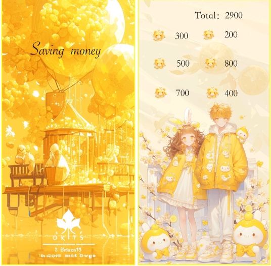 檸檬夢想存錢袋~存滿15000