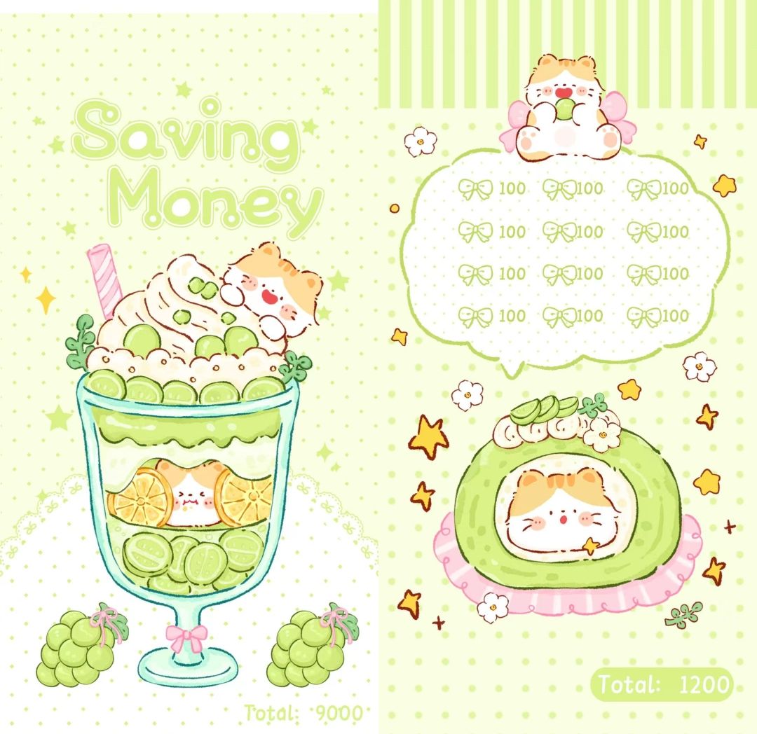 😽青提貓咪存錢袋😻存滿9000元