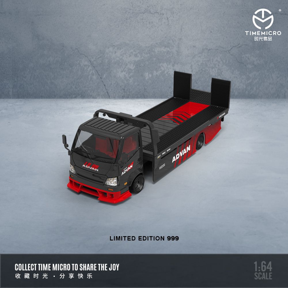 Timemicro 1/64  H300  ADVAN拖板車