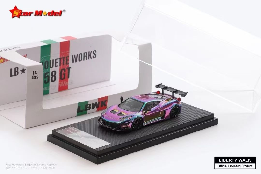 Star model 1/64 Ferrari 458 GT LBWK