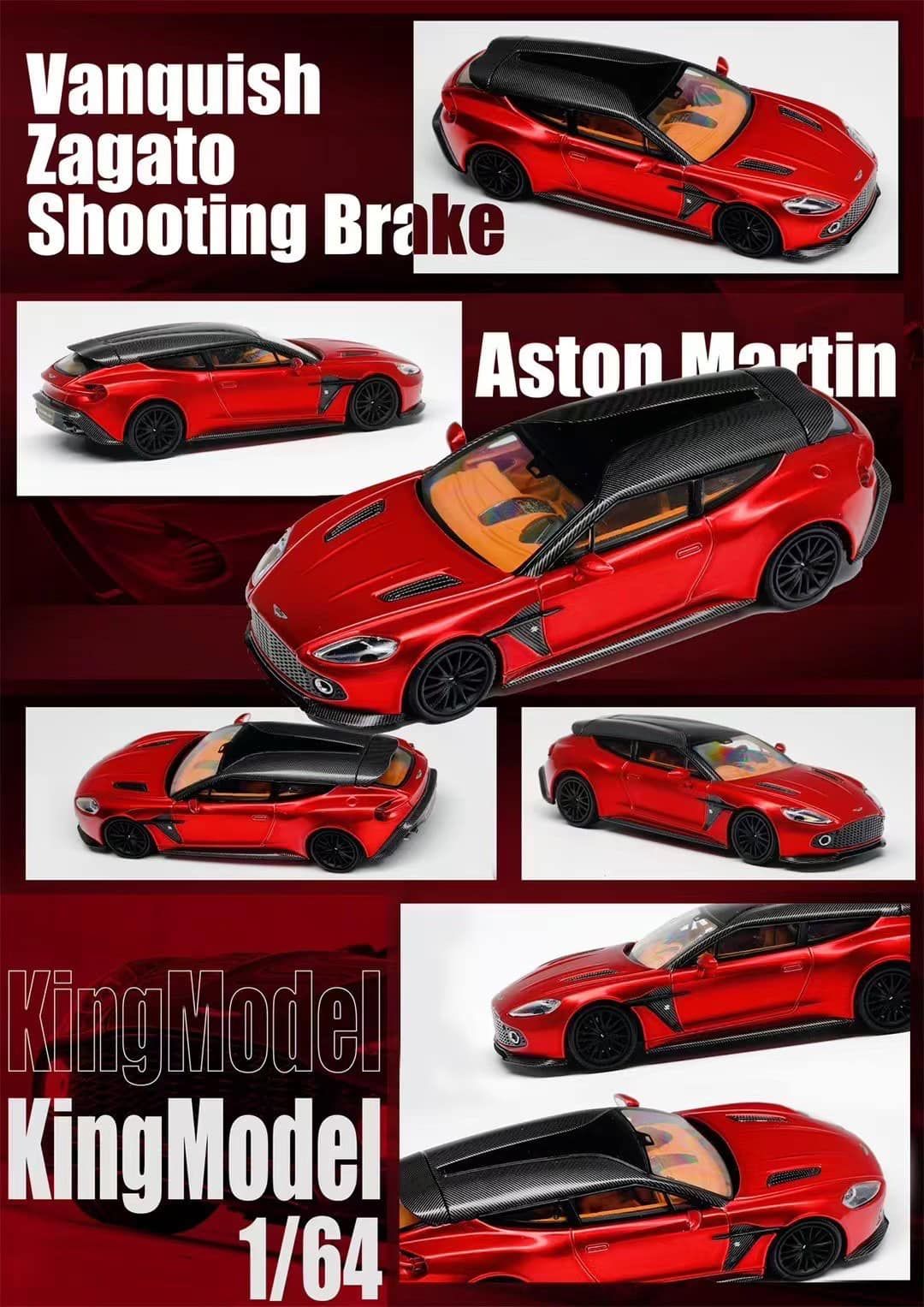 KING Model 1/64 Vanquish Zagato Shooting Brake