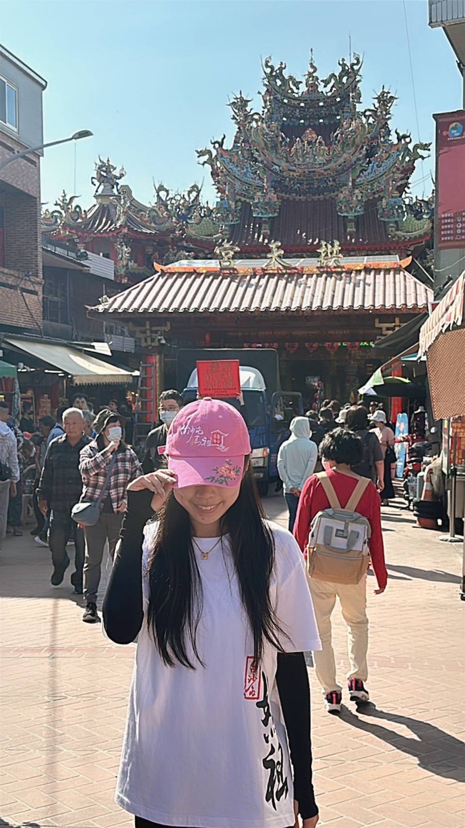 天上聖母帽子（花）粉色