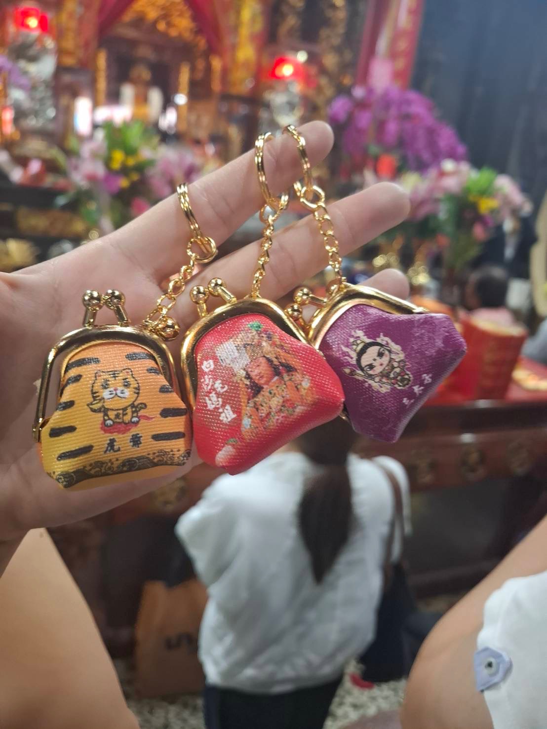 媽祖錢母口金包鑰匙圈