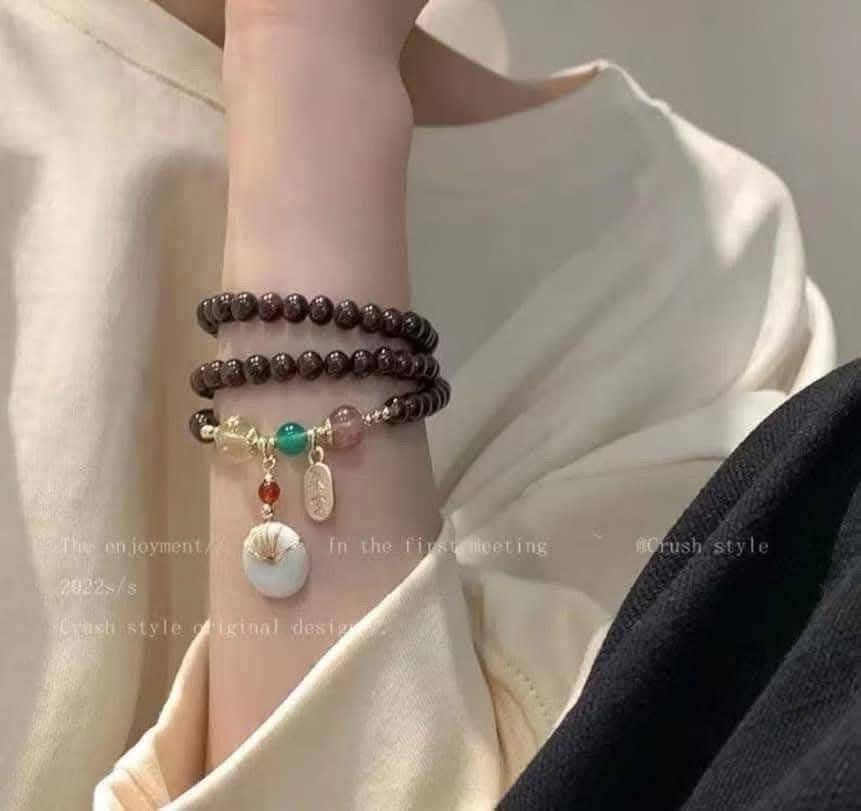 石榴石多圈手鍊