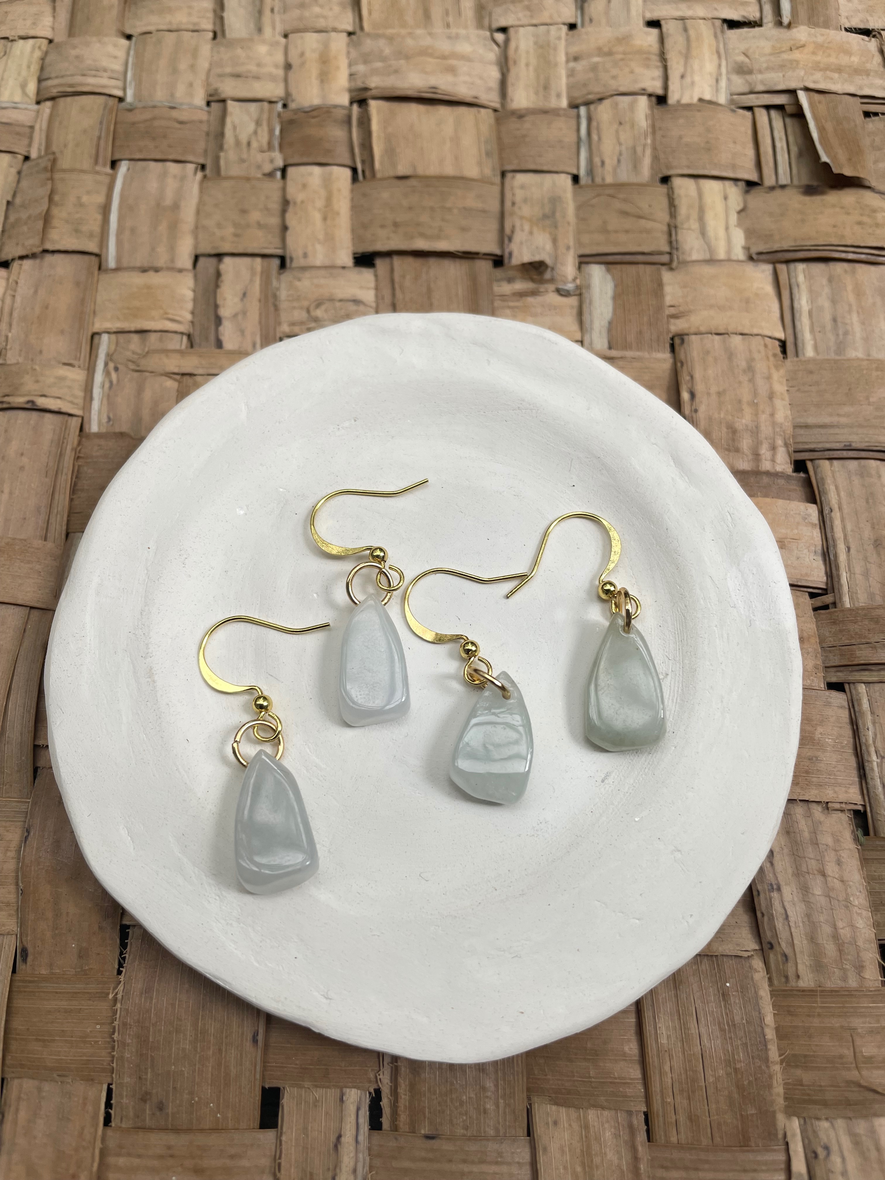 玉耳環 Jade earrings
