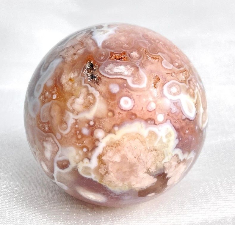 [474]粉櫻花瑪瑙球 （ 63折 ）