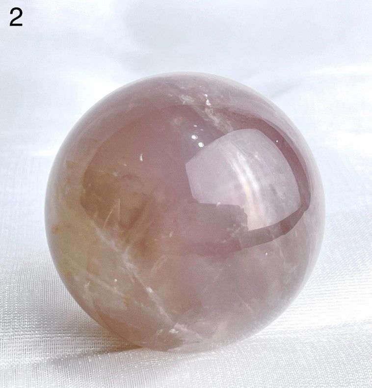 [476]藍粉晶球 編號2 （ 7折 ）