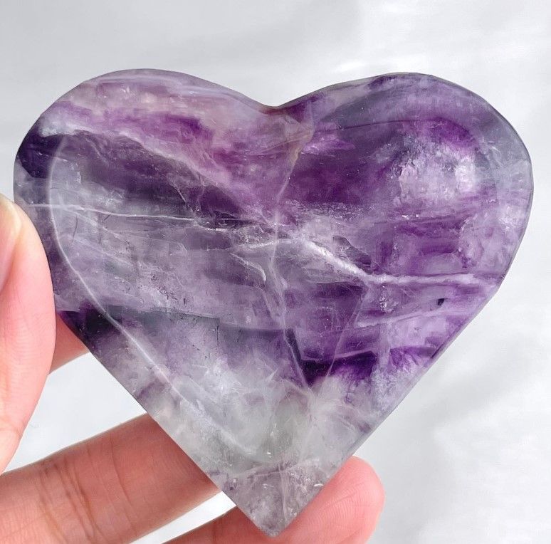 [537]螢石愛心碗 （ 7折 ）