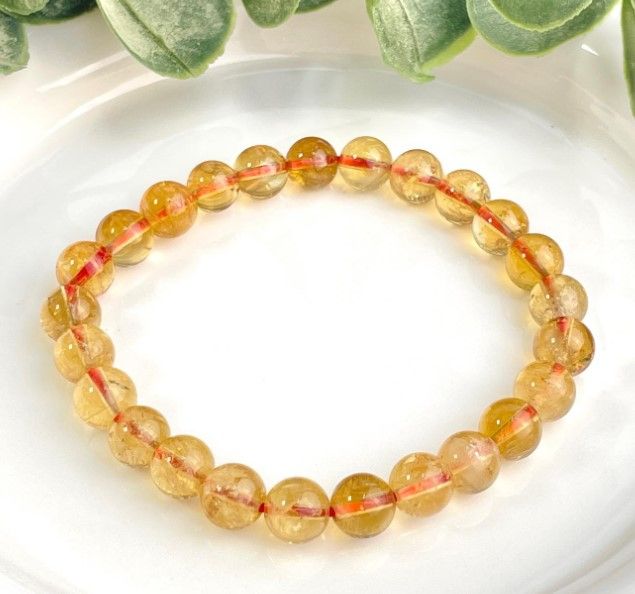 [666＆667]巴西黃水晶手串 （ 7折 ）