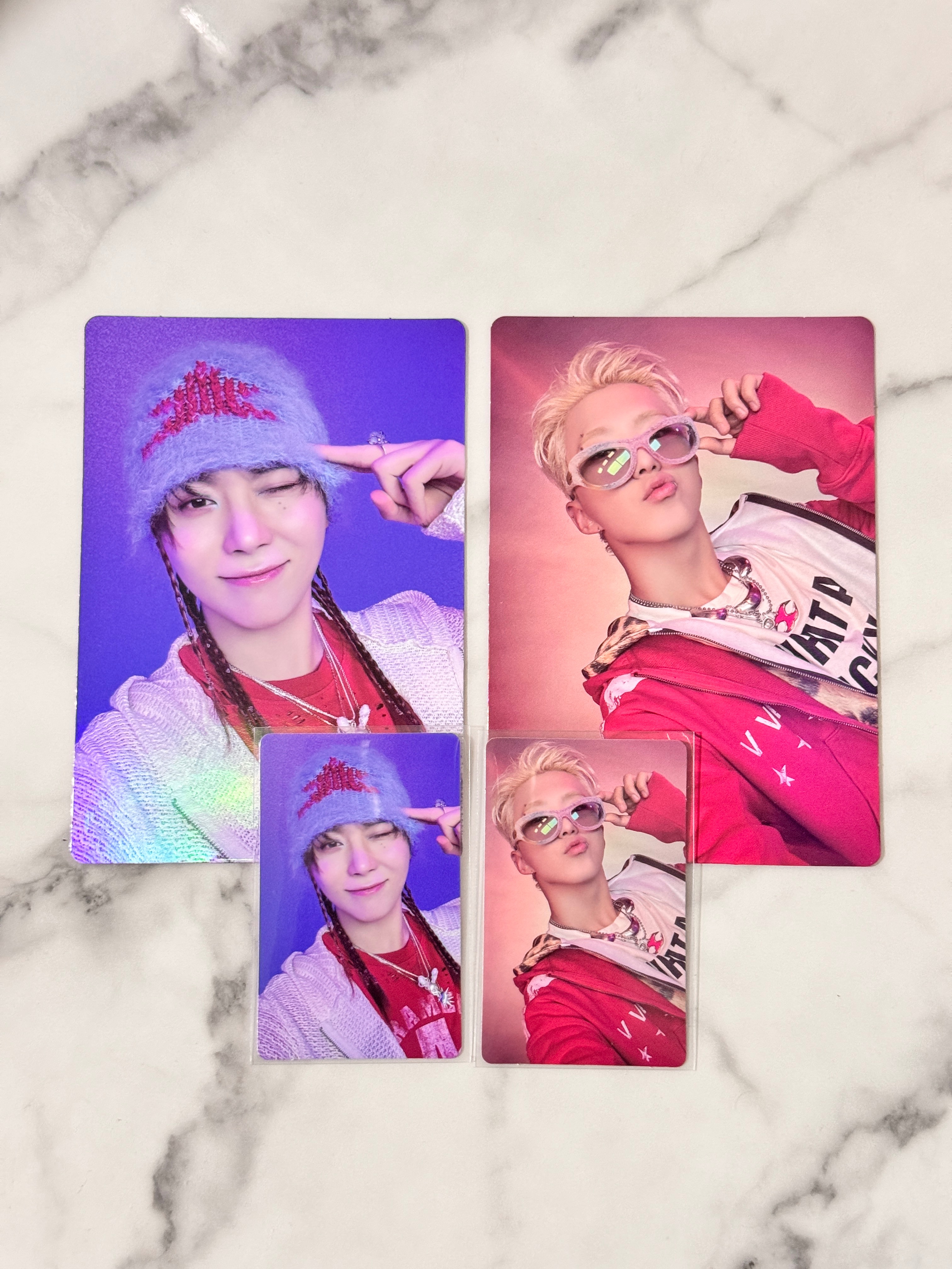 🙌🏻 寛+榮／特典卡+立牌