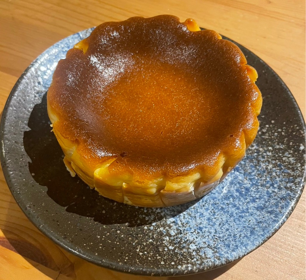 四吋減糖巴斯克乳酪蛋糕（蛋奶素）