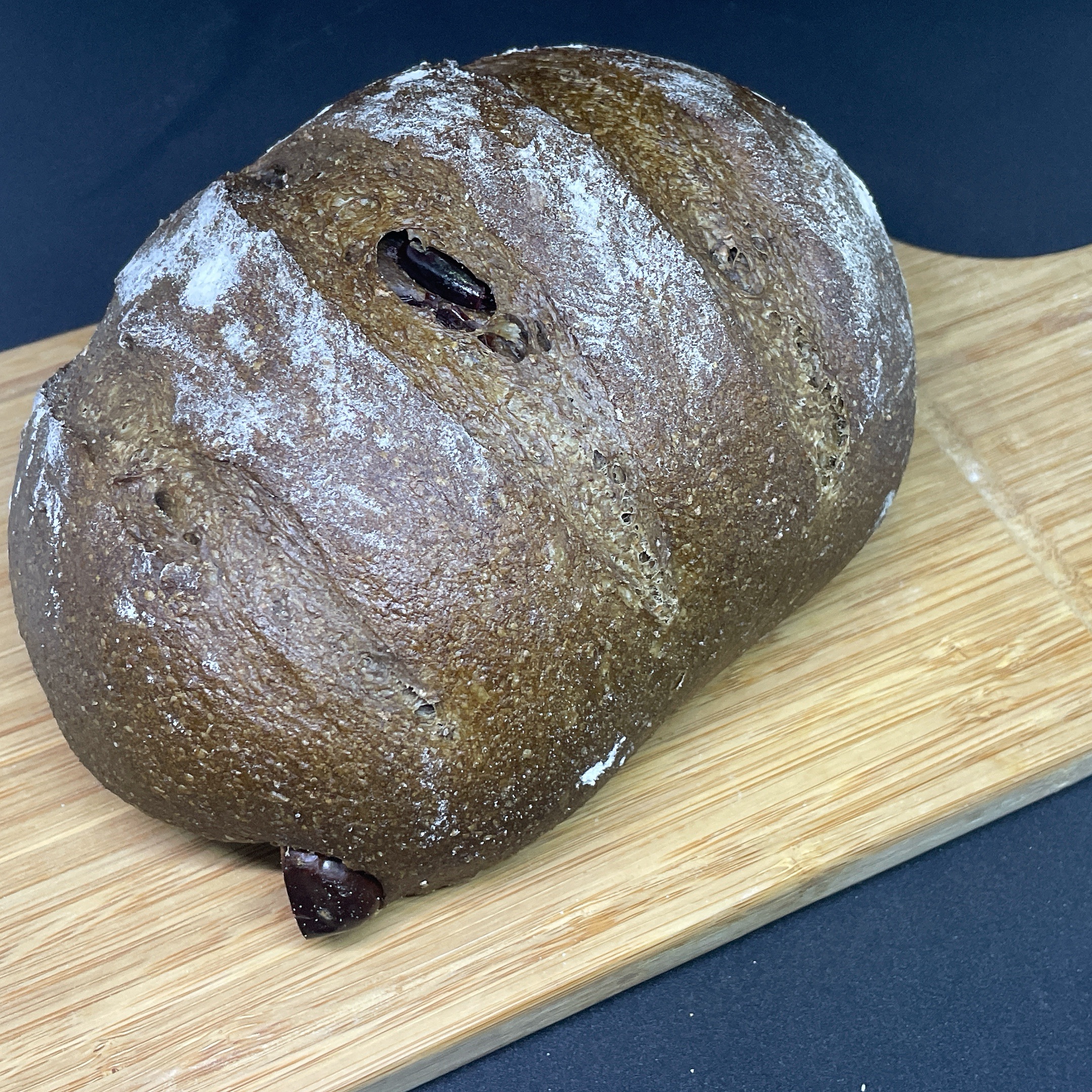 全麥台東紅烏龍椰棗酸種麵包（無油低糖無蛋奶）全素