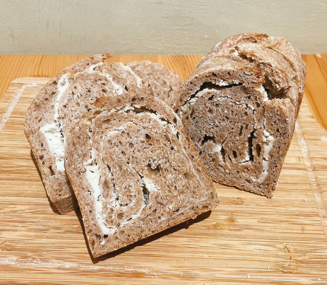 100%全麥純植乳酪酸種麵包（無油無糖無蛋奶）全素