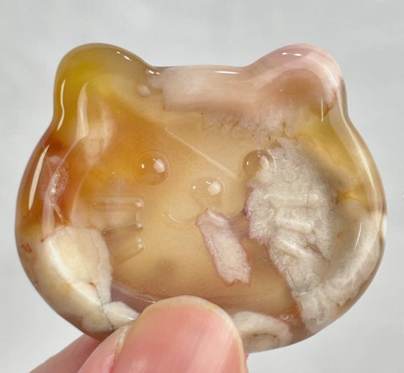 [732]櫻花瑪瑙貓貓盤 （ 7折 ）