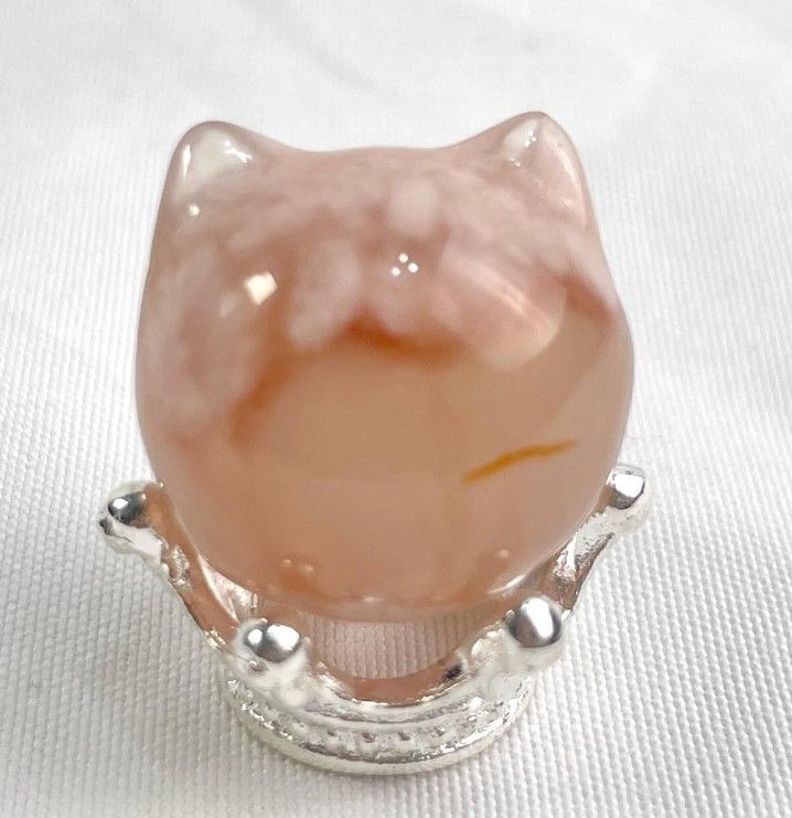 [749]櫻花瑪瑙貓貓頭 （ 7折 ）