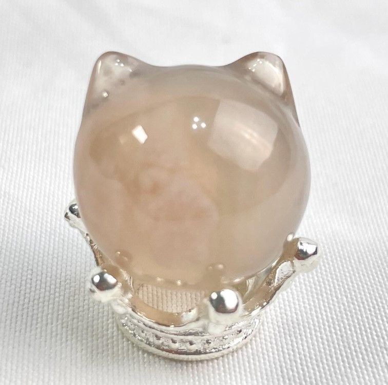 [752]櫻花瑪瑙貓貓頭 （ 7折 ）