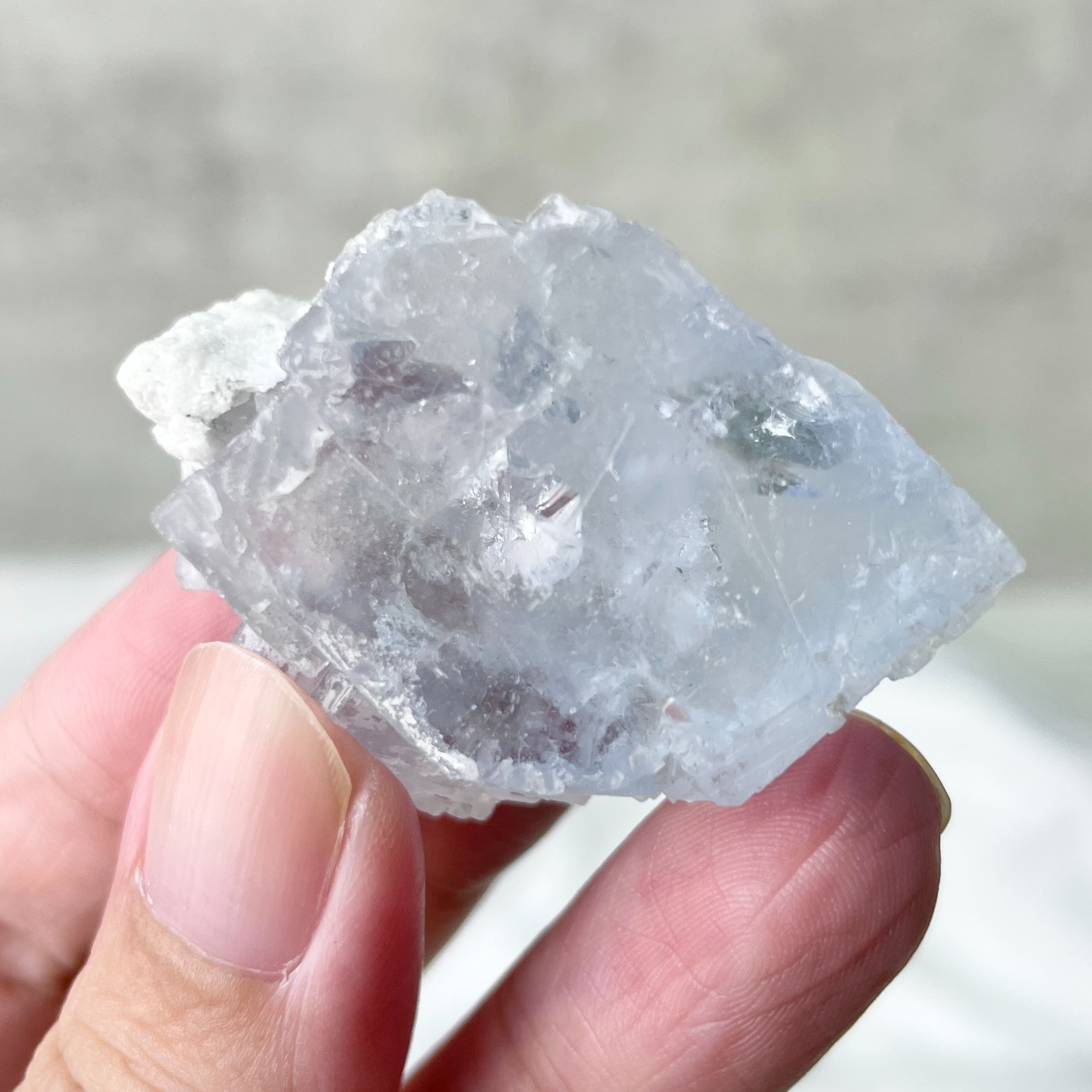 [756]香花嶺淡藍色螢石