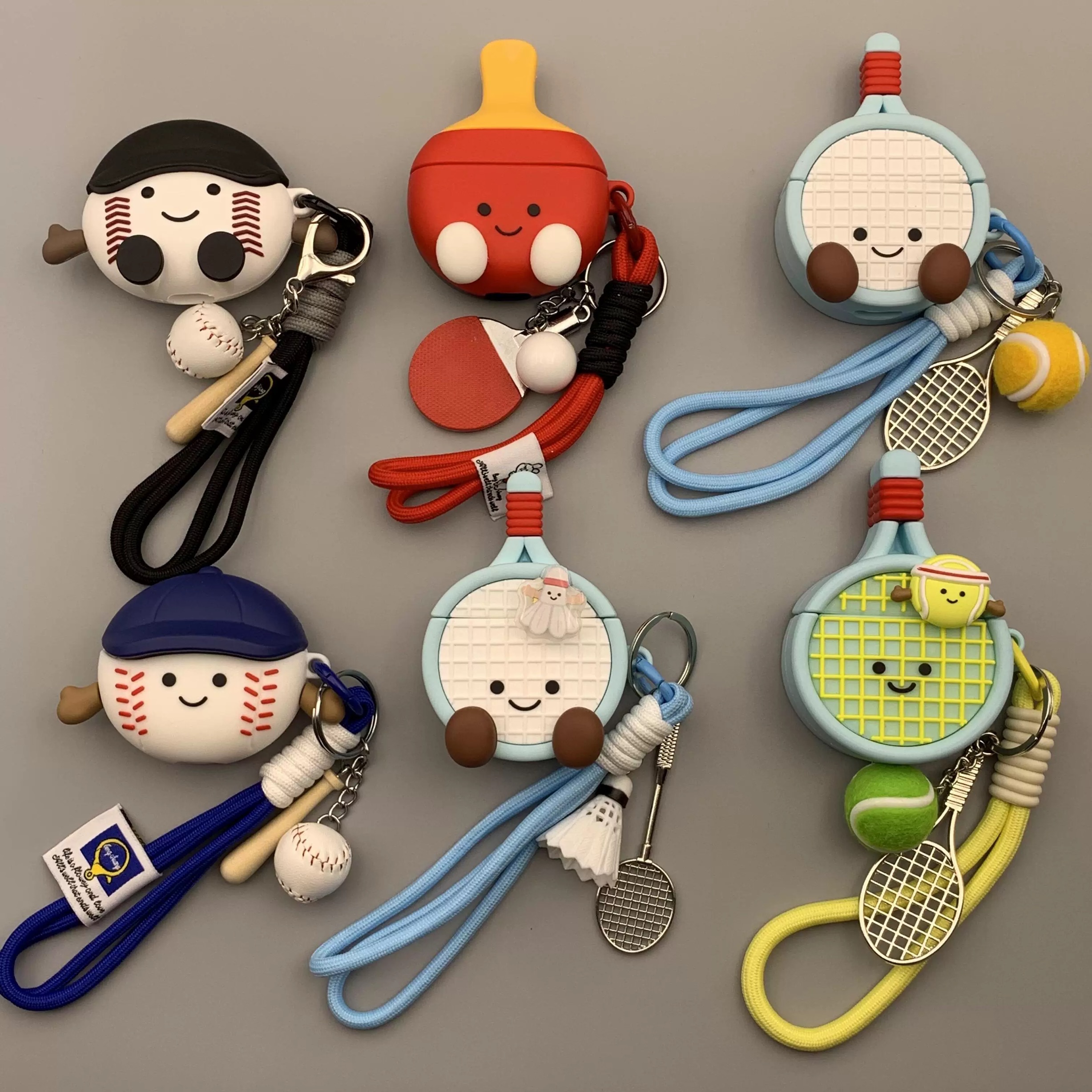 「羽球」造型AirPods耳機保護殼