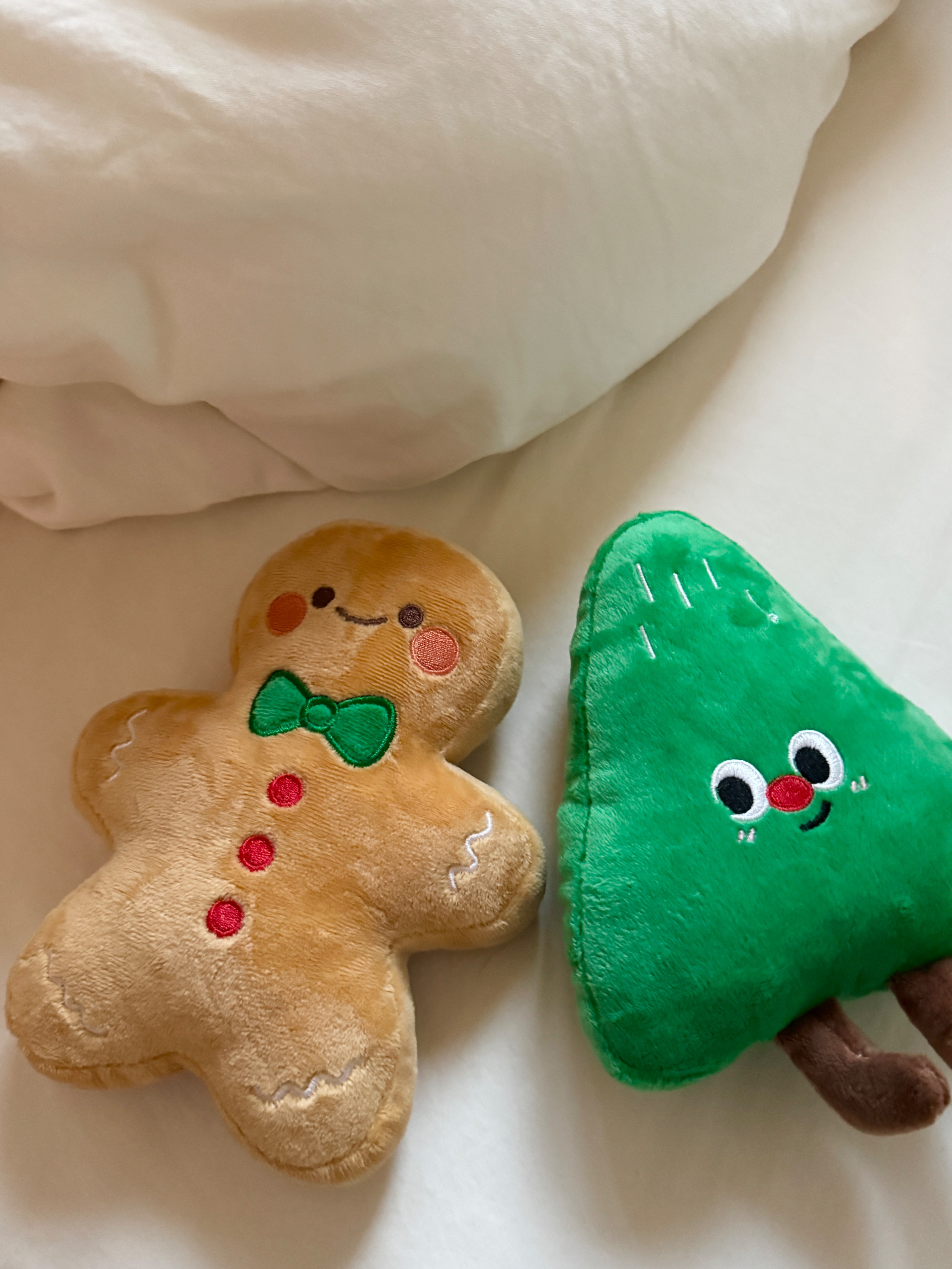 【現貨】薑餅人、聖誕樹 20公分玩偶