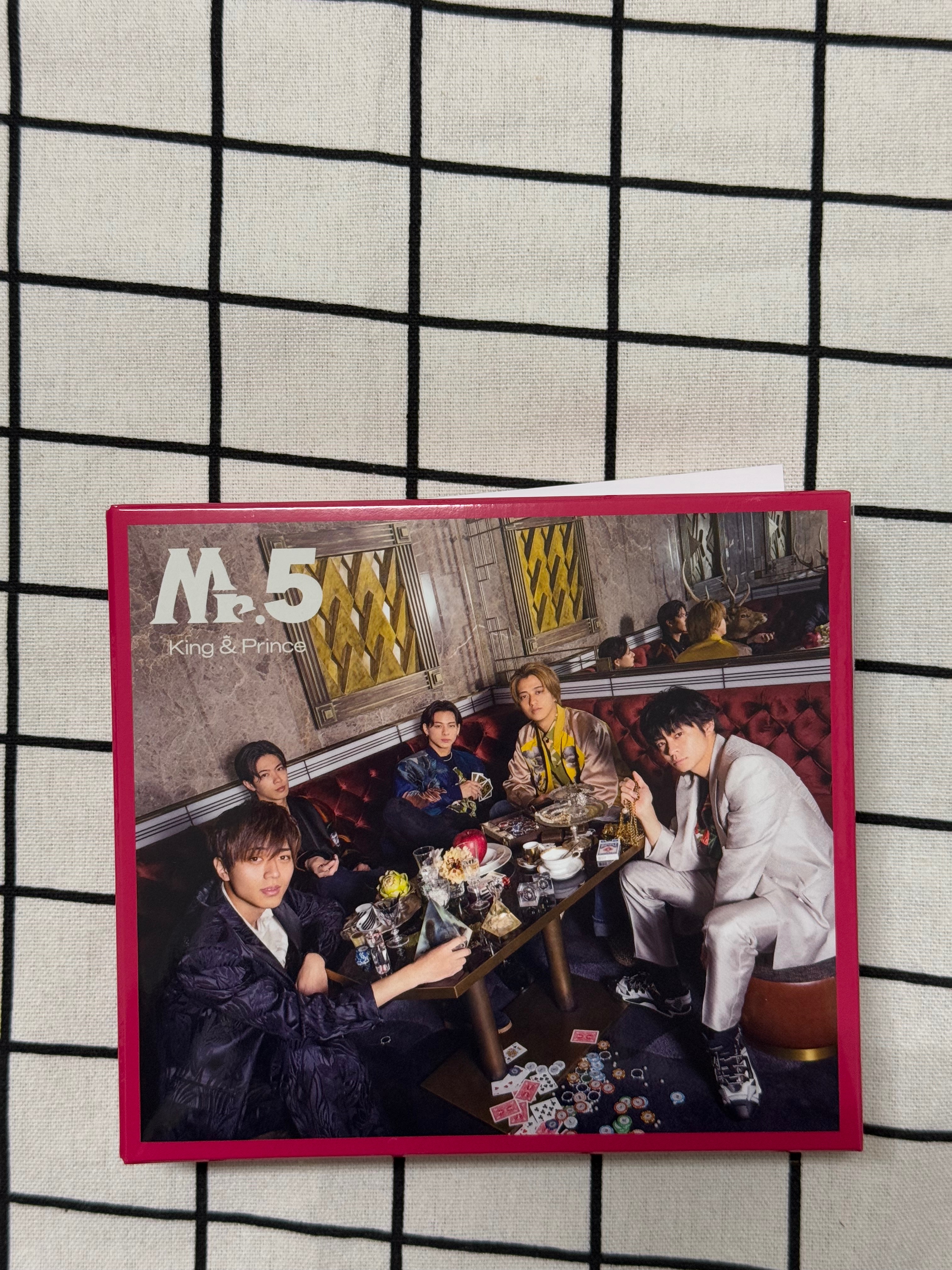 Mr.5 初回限定盤B （2CD+DVD） 環球官方進口