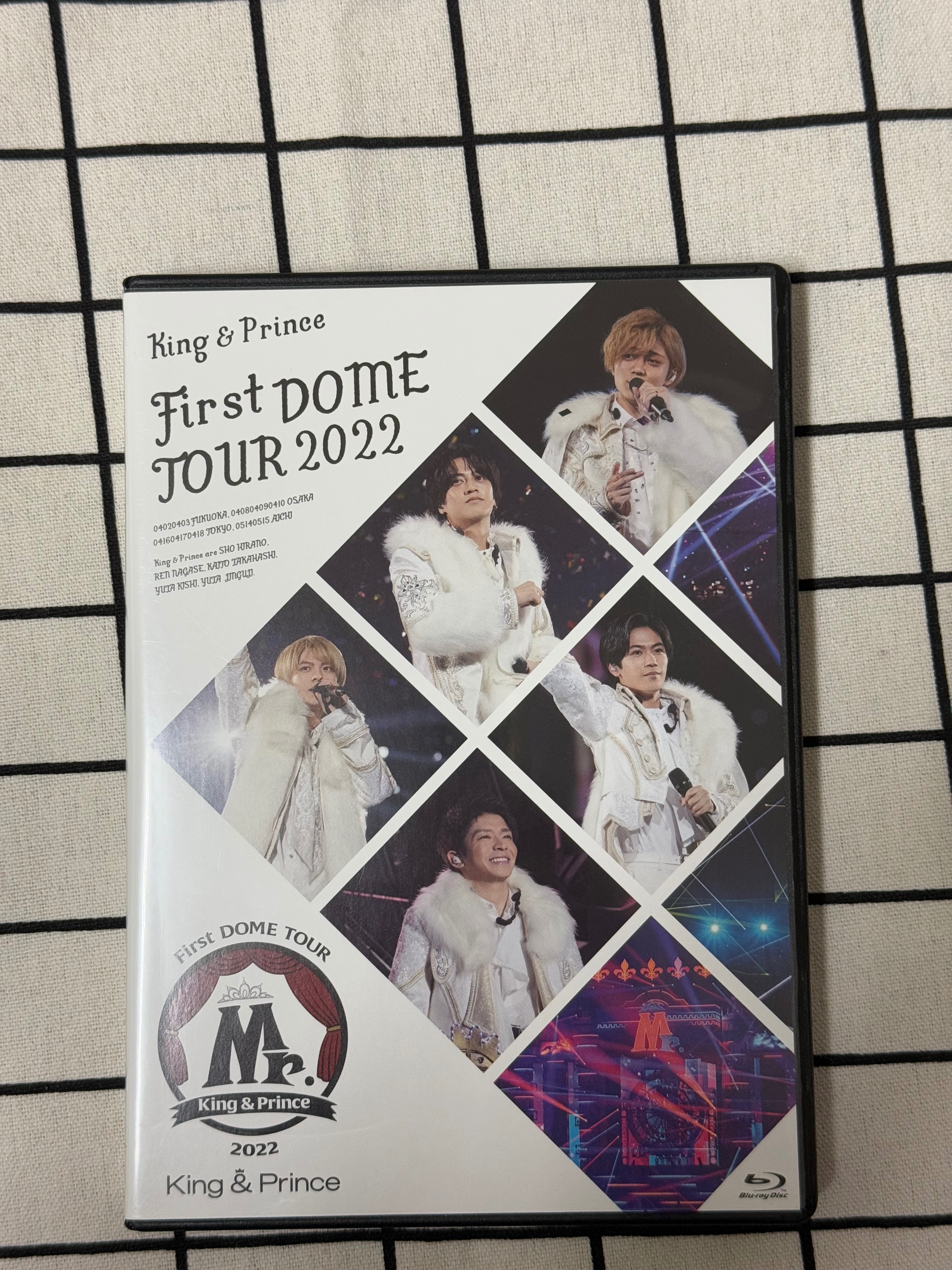 First DOME TOUR 2022 ～Mr.～通常盤（2BLU-RAY）環球官方進口