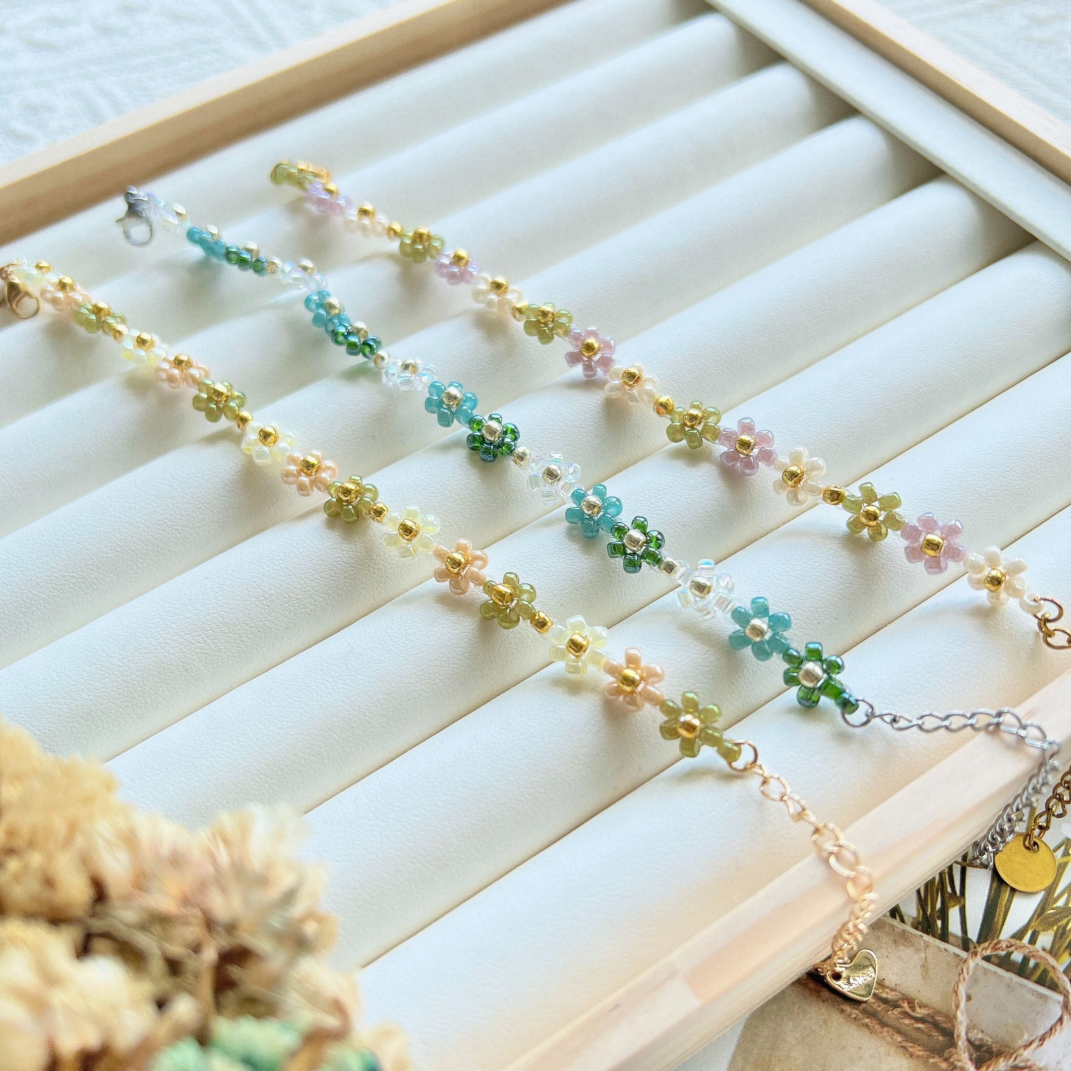 串珠手鍊 - 植草系之一