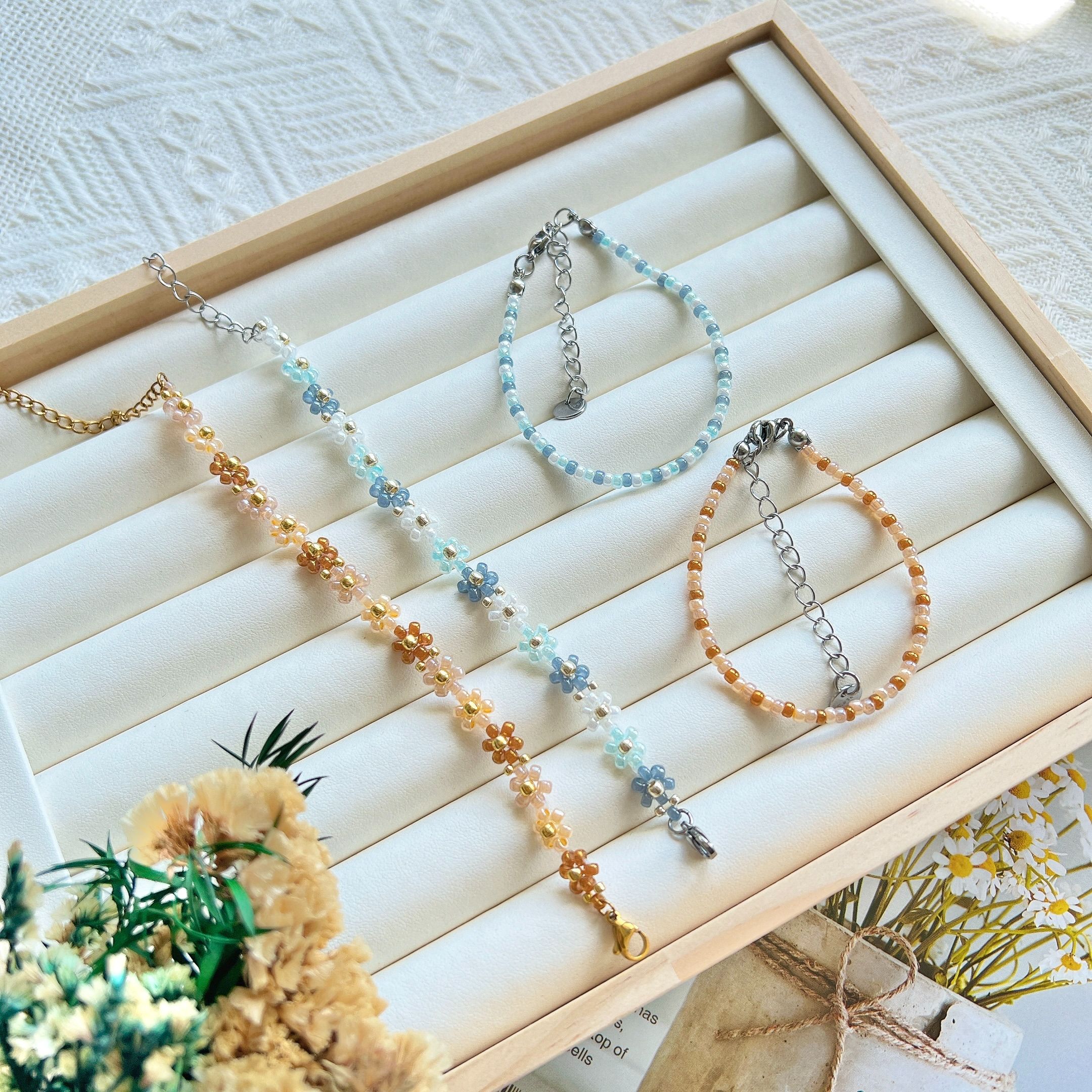 串珠手鍊 - 三原色