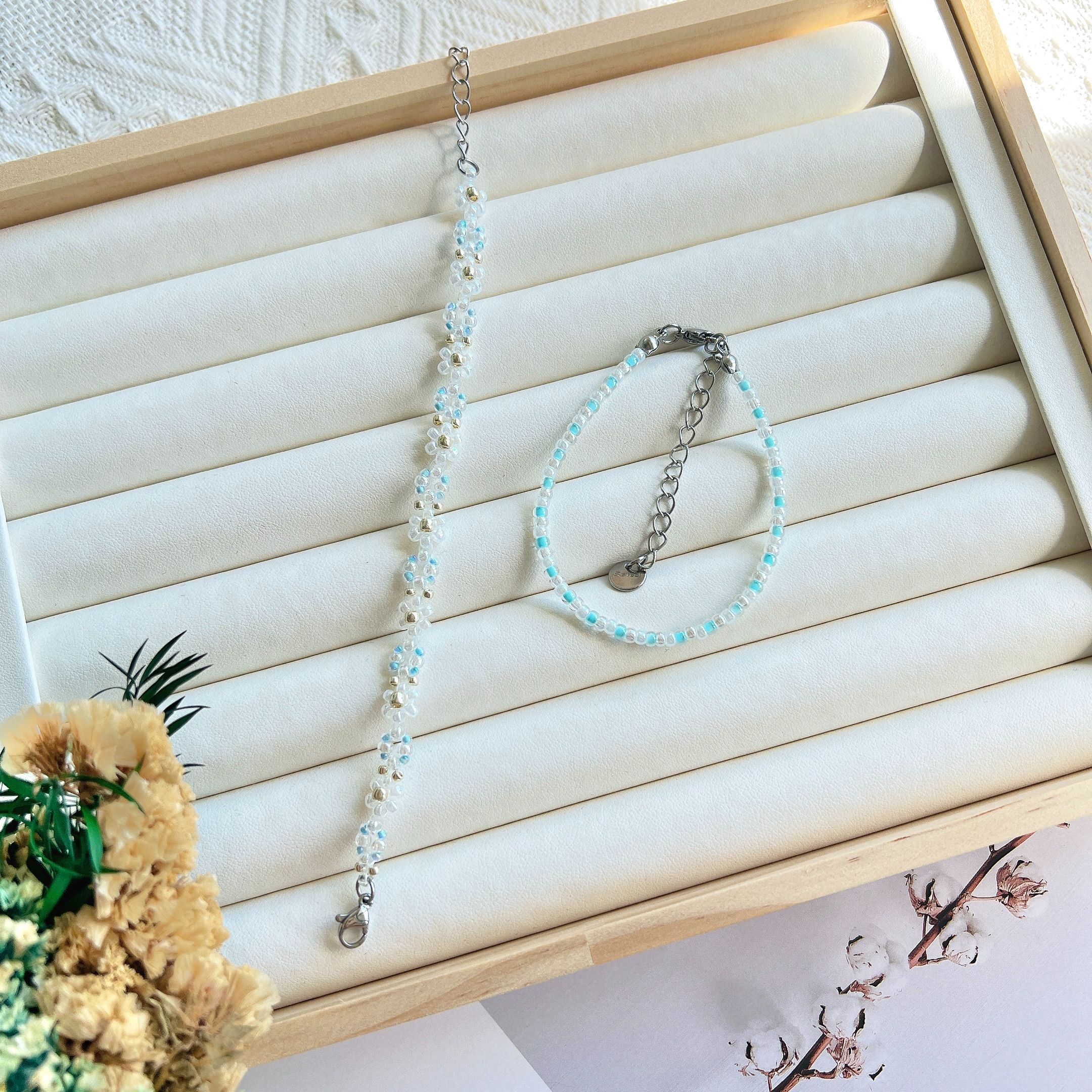 串珠手鍊 - 雪精靈