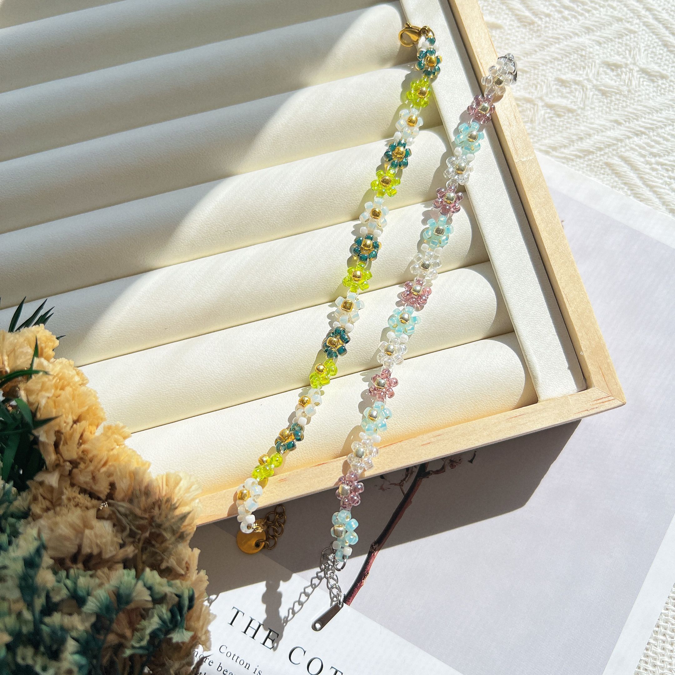 串珠手鍊 - 強烈色系