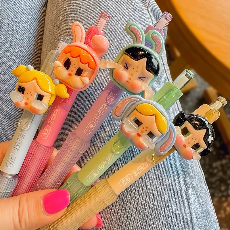 飛天小女警mix哭娃原子筆