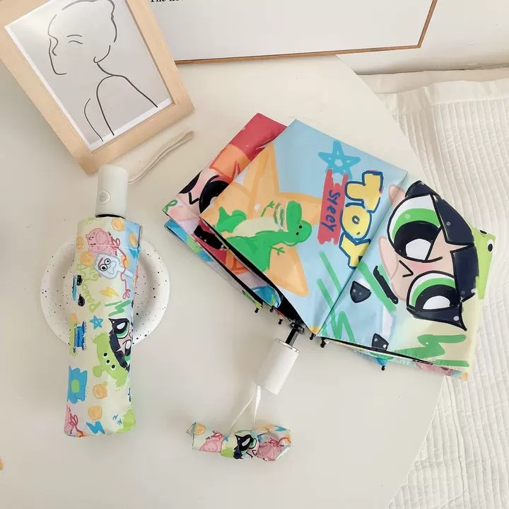 飛天小女警 X 玩具總動員 自動晴雨傘