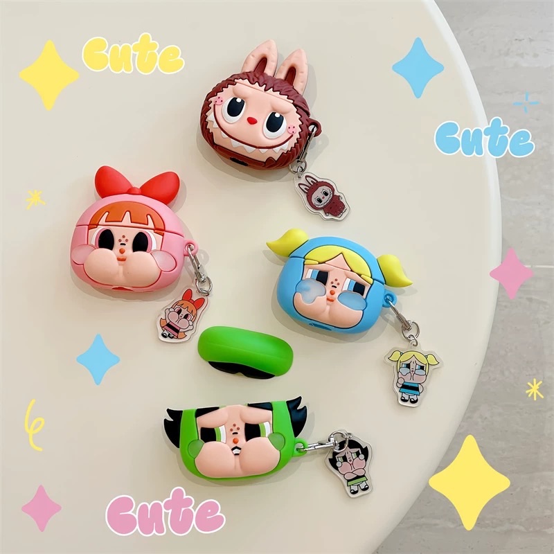 哭娃飛天小女警AirPods 耳機殼