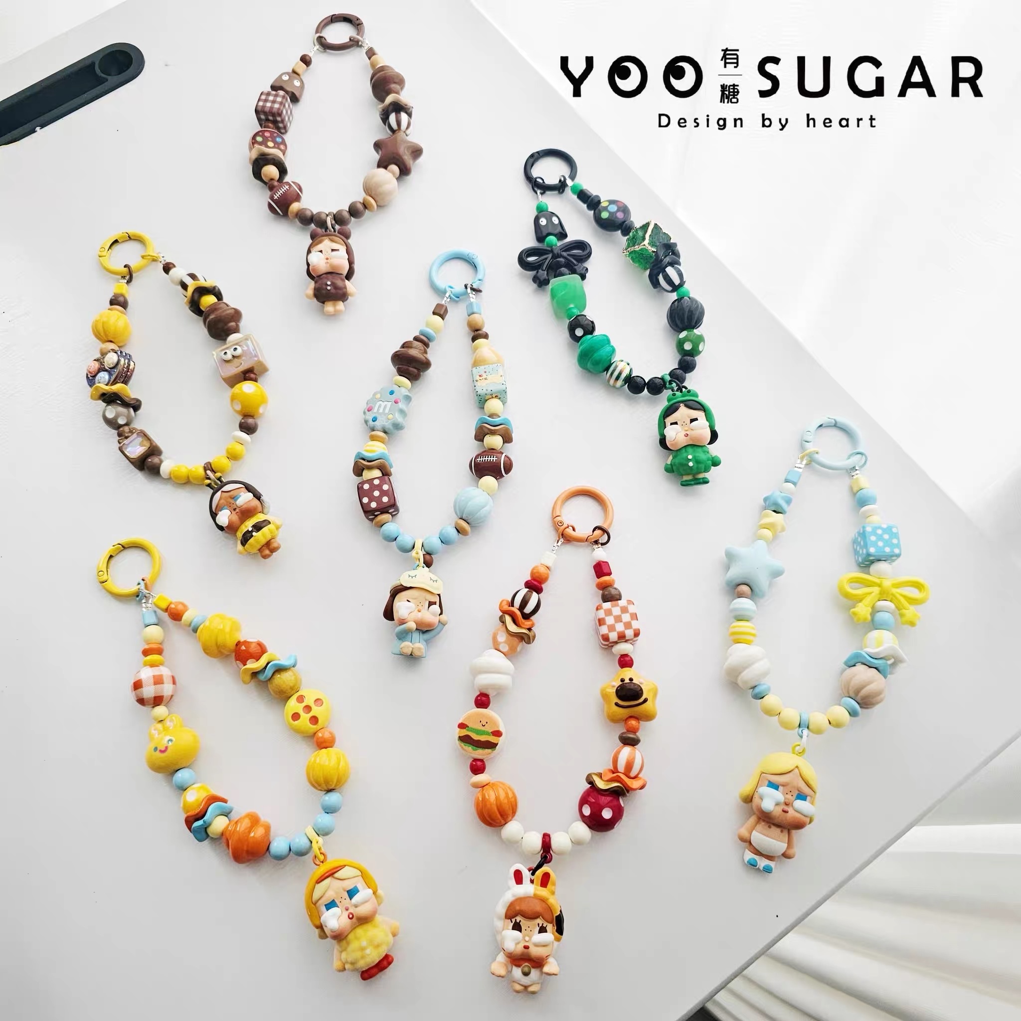 超級可愛 哭娃泡泡瑪特手機鏈