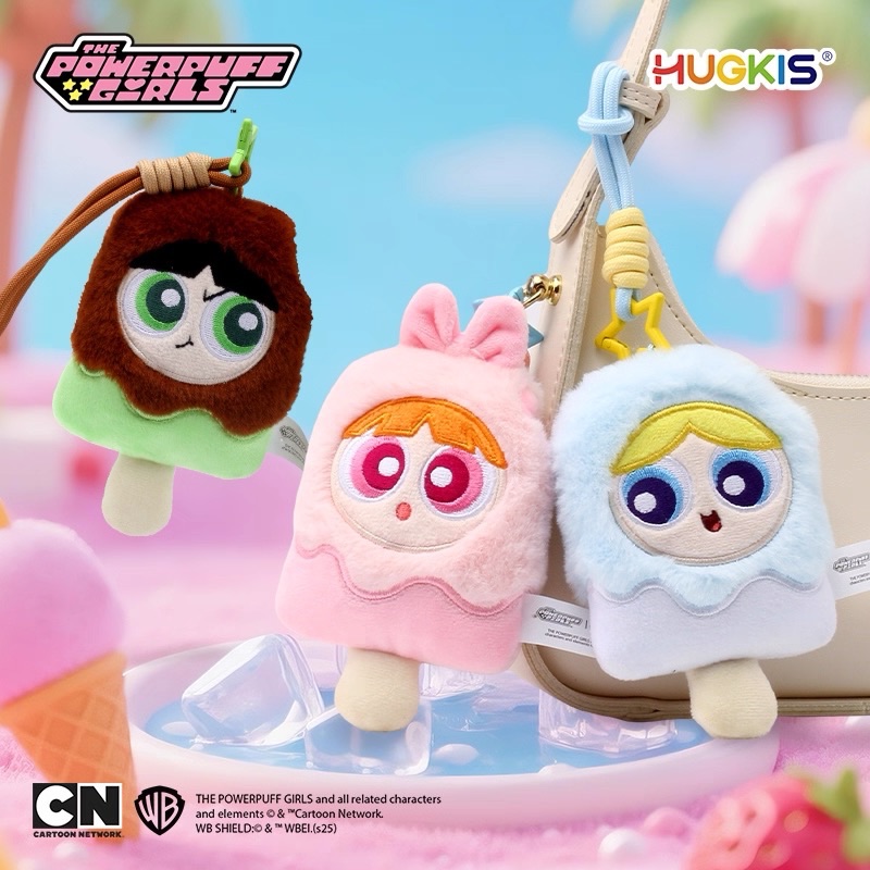 飛天小女警雪糕公仔吊飾