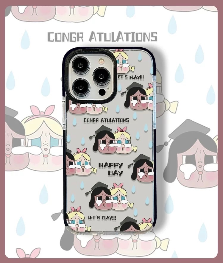 Crybaby哭娃哭哭女孩/畢業帽手機殼