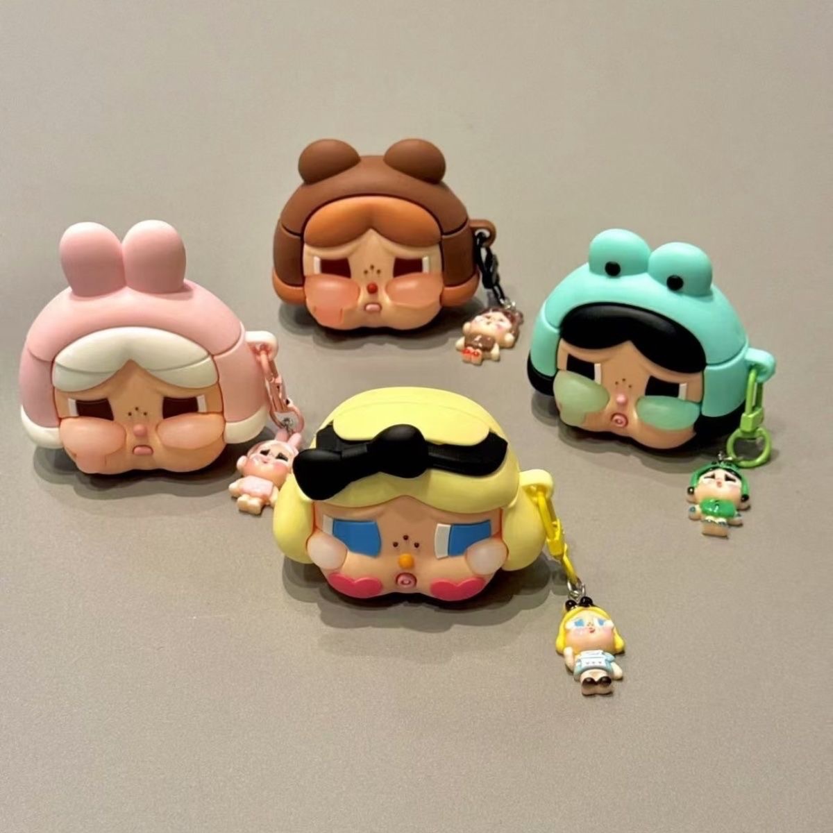 韓風大頭哭娃耳機包