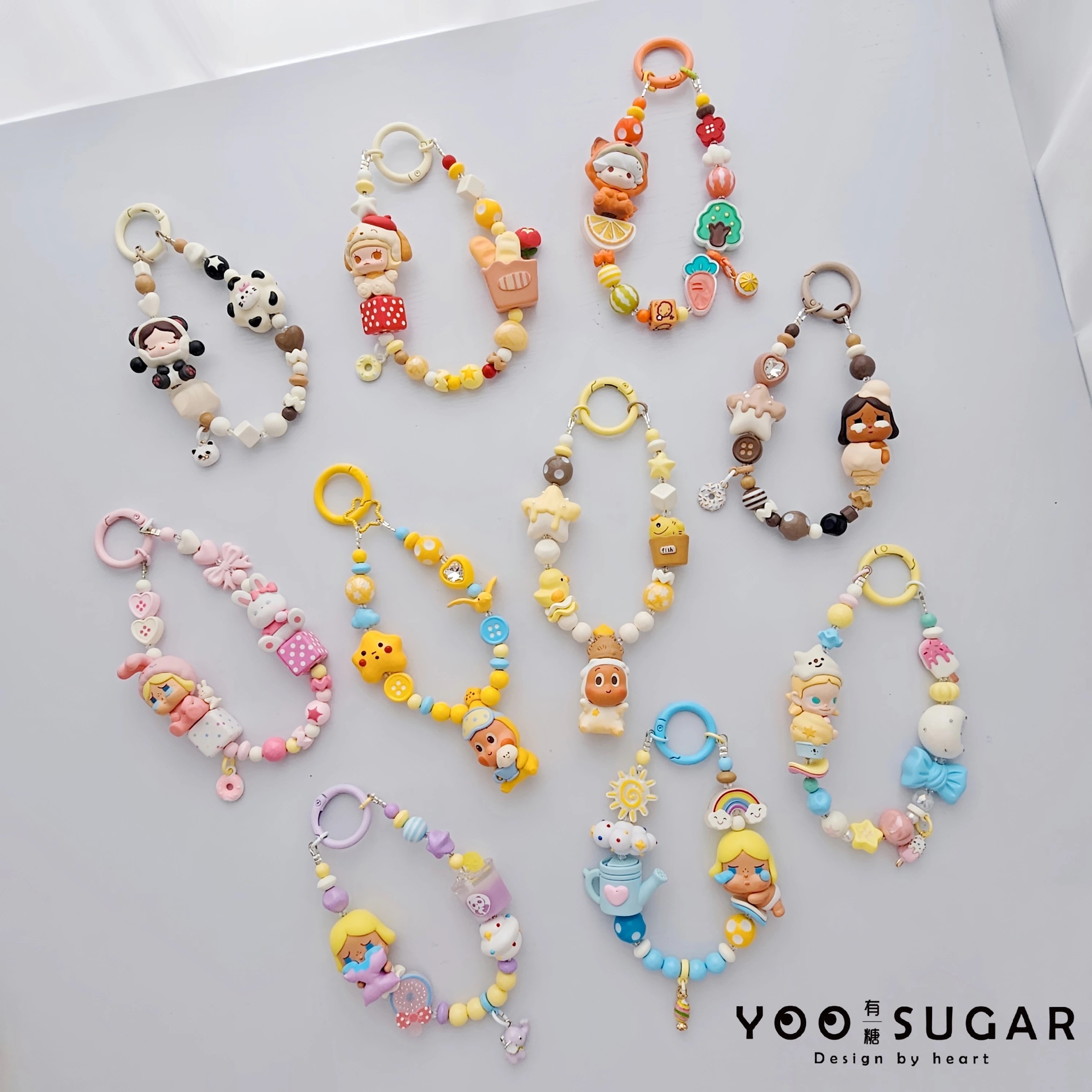 新款 超級可愛 哭娃泡泡瑪特手機鏈