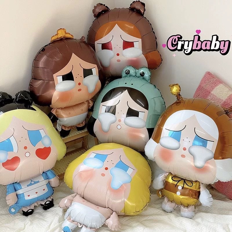crybaby可愛哭娃氣球🎈生日禮品派對佈置裝飾